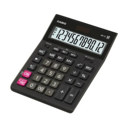 CALCULADORA CASIO GR-12 12 DIGITOS SELECTOR DECIMAL SOLAR CAJA
