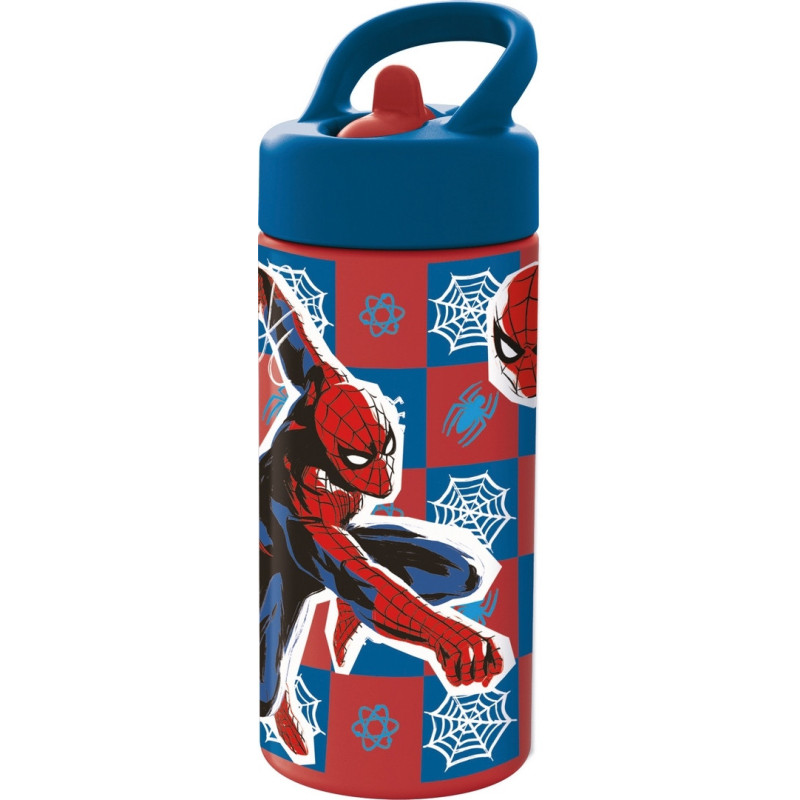BOTELLA 410ML SPIDER-MAN "ATTACK" SAFTA26 74731 17,8X7,4 UNIDAD