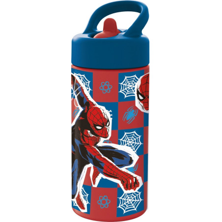 BOTELLA 410ML SPIDER-MAN "ATTACK" SAFTA26 74731 17,8X7,4 UNIDAD