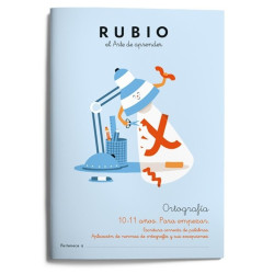 RUBIO ORTOGRAFIA Nº   5 +10/11 AÑOS PARA EMPEZAR UNIDAD ISBN 978-84-17427-17-7