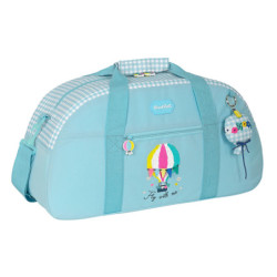 BOLSA DEPORTE RECICLABLE BLACKFIT8 "FLY WITH ME" 742239611 26*50 SAFTA22