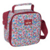 BOLSA TÉRMICA CUADRADA NAIT NAIT "FLORES COIMBRA BURDEOS" SAFTA25 ENERO 103803