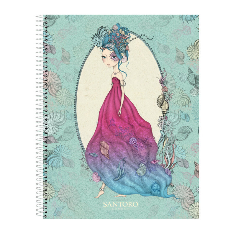 CUADERNO EUROPEAN A4 120H SANTORO’S MIRABELLE MARINA SAFTA21 ENERO 512013064 29,7*21
