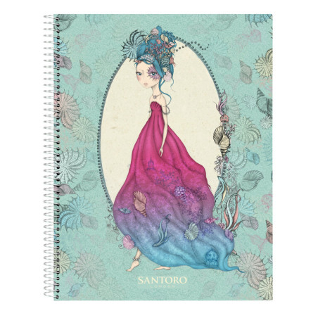 CUADERNO EUROPEAN A4 120H SANTORO’S MIRABELLE MARINA SAFTA21 ENERO 512013064 29,7*21