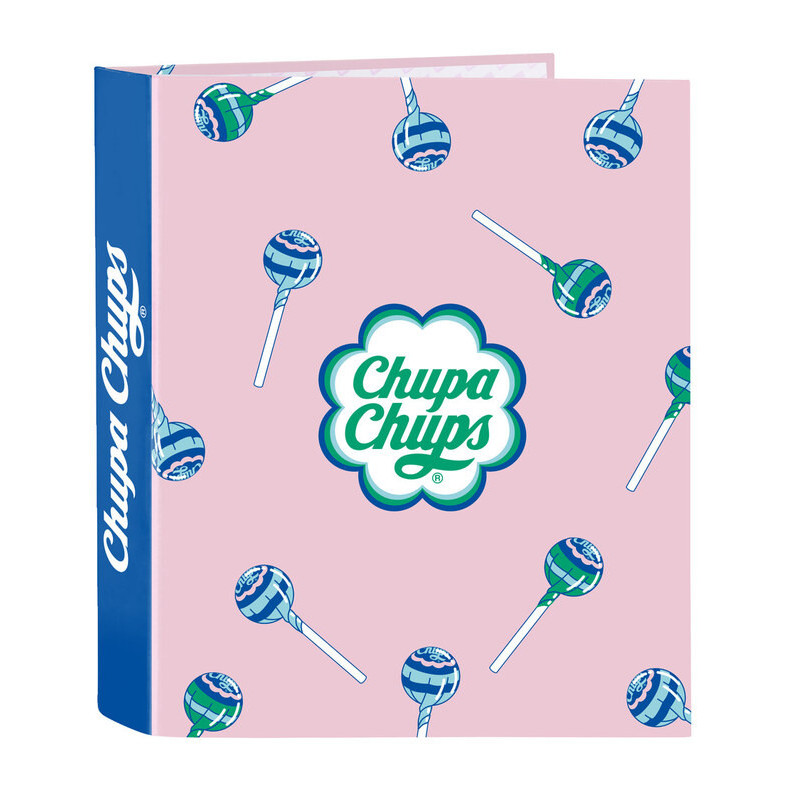 CARPETA F. 4 ANILLAS LOMO ANCHO CHUPA CHUPS 512102657 33*27 SAFTA22