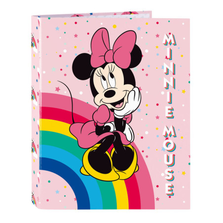 CARPEBLOC DEC FL 4A 40 MINNIE MOUSE RAINBOW SAFTA21 ENERO 512112067 33*26,5