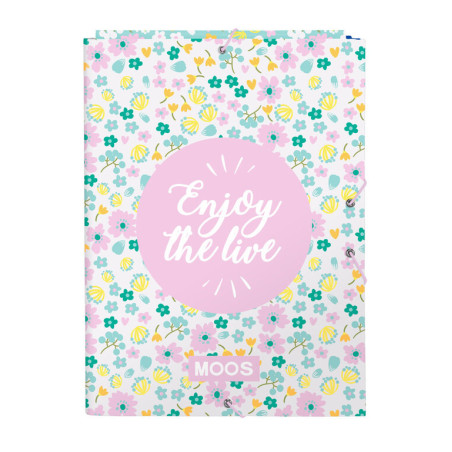 CARPETA FOLIO DEC SOLAPAS MOOS "LIBERTY" SAFTA21 ENERO 512118068 33,5*26