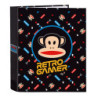 CARPETA F. 4 ANILLAS LOMO ANCHO PAUL FRANK  "RETRO GAMER" SAFTA21 ENERO 512119657 33*27