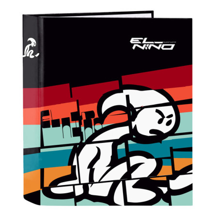 CARPETA F. 4 ANILLAS LOMO ANCHO EL NIÑO "BALI" SAFTA21 ENERO 512132657 33*27