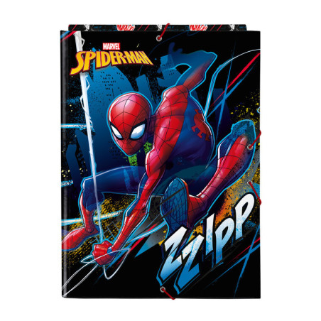 CARPETA FOLIO DEC SOLAPAS SPIDER-MAN "GO HERO" SAFTA21 ENERO 512143068 33,5*26