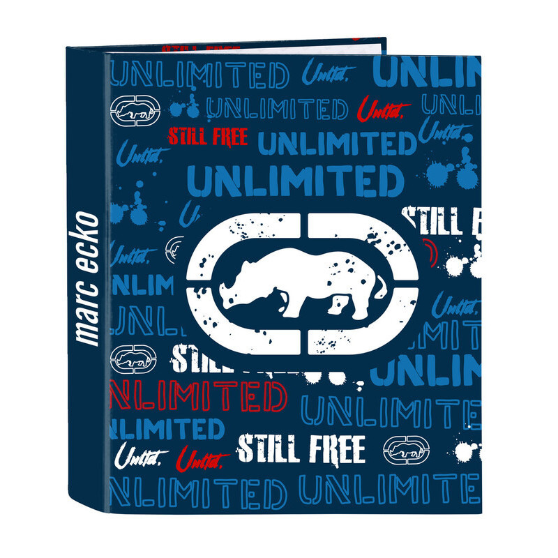 CARPETA F. 4 ANILLAS LOMO ANCHO ECKO UNLTD. "ALL CITY" SAFTA21 ENERO 512144657 33*27