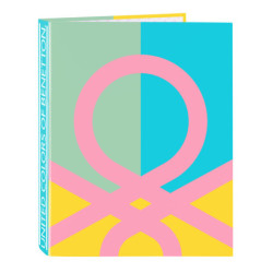 CARPEBLOC DEC FL 4A 40 BENETTON "COLOR BLOCK" SAFTA21 ENERO 512153067 33*26,5