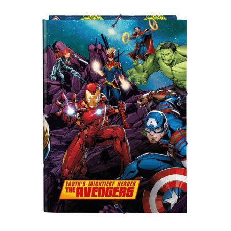 CARPETA FOLIO DEC SOLAPAS AVENGERS "HEROES VS THANOS" SAFTA21 ENERO 512179068 33,5*26