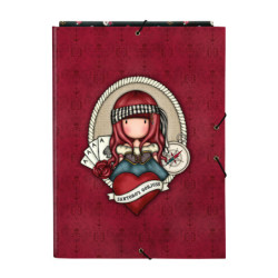 CARPETA FOLIO 3 SOLAPAS GORJUSS "MARY ROSE" 522119068 33,5*26 SAFTA22