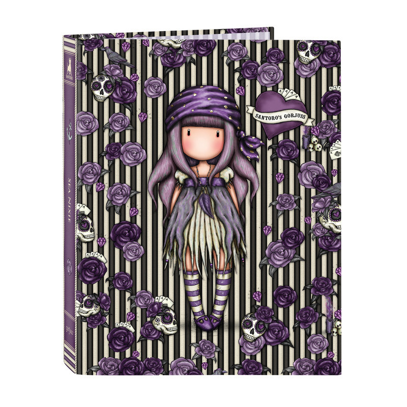 CARPETA FOLIO 4 ANI.MIXTAS GORJUSS "SEA NIXIE" 522120067 33*26,5 SAFTA22