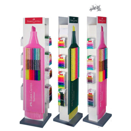 EXPOSITOR SUELO 510 MARCADOR FABER-TEXTLINER 46 & 48 CARTON 960-006-881