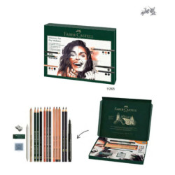JUEGO FABER-CASTELL SET INICIACION TECNICAS SECAS 112925 UNIDAD