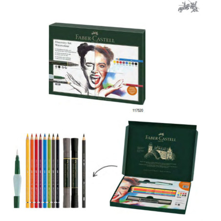 JUEGO FABER-CASTELL SET INICIACION TECNICAS HUMEDAS 117520 UNIDAD