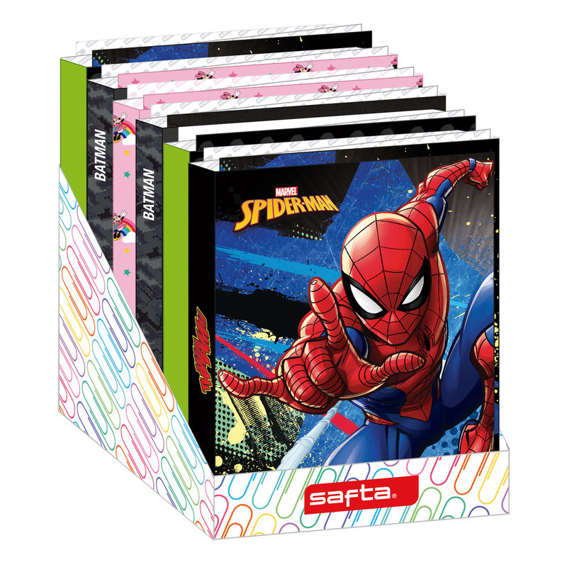 FOLIO 4 ANILLAS EXPOSITOR CARPETAS SURT. INFANTIL SAFTA21 ENERO 542170367 34*29