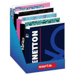 FOLIO 4 ANILLAS LOMO ANCHO EXPOSITOR CARPETAS SURT. MARCAS SAFTA21 ENERO 542171757 34*29