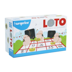JUEGO EUROPRICE BINGO LOTO DE LOS NUMEROS JO7120