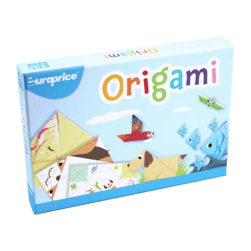 JUEGO ORIGAMI EUROPRICE CAJA CARTON 40 LAMINAS 15*15 JO5337