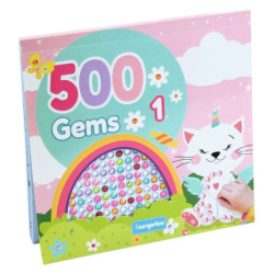 CUADERNO PINTACOLOR EUROPRICE 500 GEMS 4 MOD PI5832