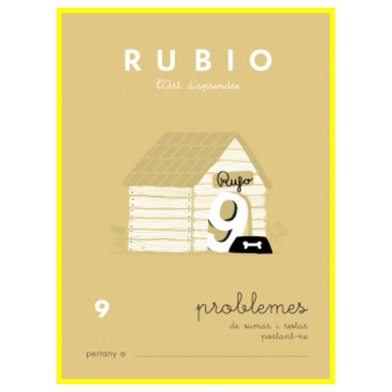 RUBIO PROBLEMAS VALENCIANO Nº  9 PTE 10U