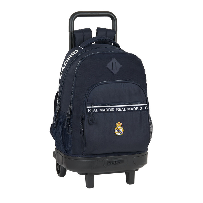 MOCHILA GRANDE C/RUEDAS COMPACT EXTRAIBLE REAL MADRID SAFTA21 ENERO 612034918