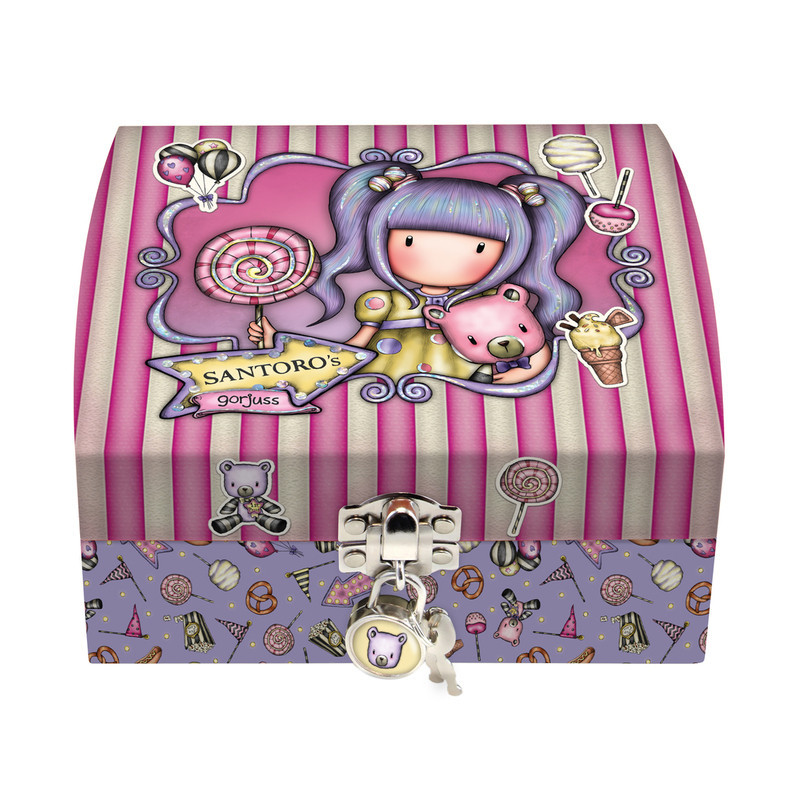 CAJA JOYERO CON CANDADO GORJUSS™ FAIRGROUND "FIRST PRIZE" SAFTA23 ENERO 701GJ11