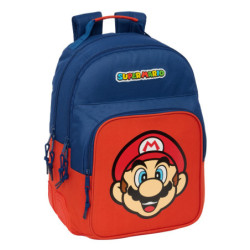 MOCHILA DOBLE ADAPT.CARRO SUPER MARIO "MAMMA MIA" SAFTA26 612608773 42X32 UNIDAD