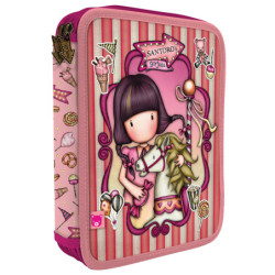 PLUMIER DOBLE 46 PIEZAS GORJUSS™ FAIRGROUND "CAROUSEL" SAFTA23 ENERO 688GJ21