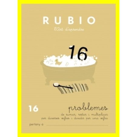 RUBIO PROBLEMAS VALENCIANO Nº 16 PTE 10U