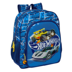 MOCHILA JUNIOR ADAPT.CARRO HOT WHEELS "SONNY" 612438640 SAFTA24 VAC 32*38