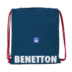 SACO PLANO BENETTON "NAVY" SAFTA21 ENERO 612106196 40*35