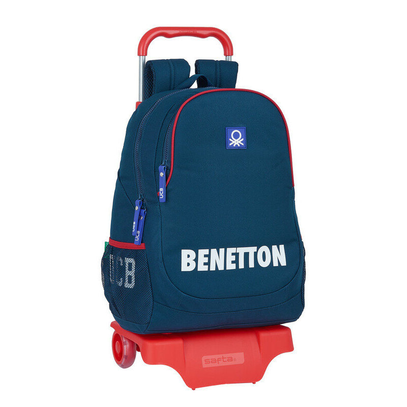 MOCHILA 665+CARRO 905 BENETTON "NAVY" SAFTA21 ENERO 612106313 44*32