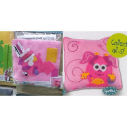 JUEGO COJIN FIELTRO PARA COSER 25CM SPARKLES 681013 ^