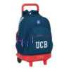 MOCHILA GRANDE C/RUEDAS COMPACT EXTRAIBLE BENETTON "NAVY" SAFTA21 ENERO 612106918 45*33