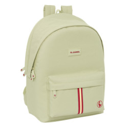 MOCHILA DOBLE PARA PORTATIL 15,6"+USB EL GANSO BASICS "BEIGE" SAFTA26 642562820 44X31 UNIDAD