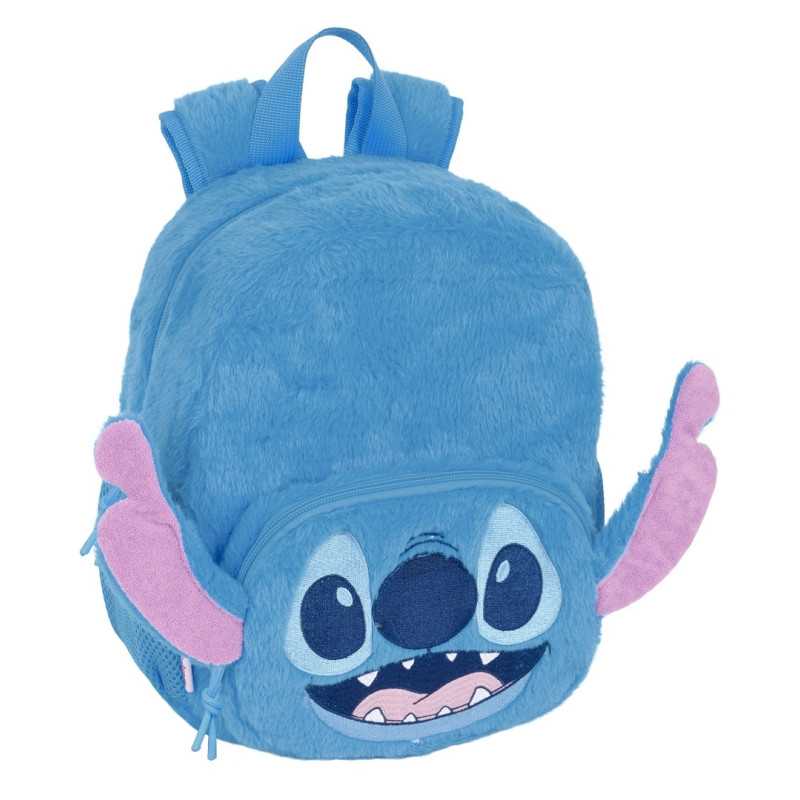 MOCHILA PELUCHE GUARDERIA STITCH SAFTA26 642553232 27X22 UNIDAD