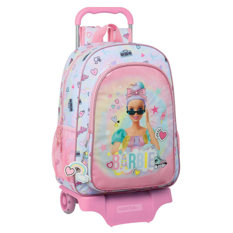 MOCHILA 180+CARRO 905 BARBIE "GIRL POWER" SAFTA21 ENERO 612110160 42*33