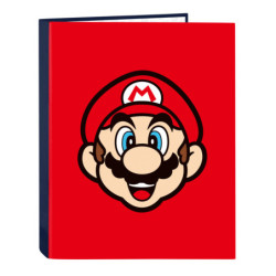 CARPETA FOLIO 4 ANI.MIXTAS SUPER MARIO "MAMMA MIA" SAFTA26 512608067 33X26,5 UNIDAD