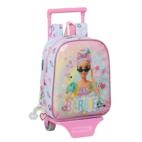 MOCHILA 232+CARRO 805 BARBIE "GIRL POWER" SAFTA21 ENERO 612110280 28*22