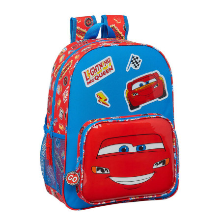 MOCHILA DE 33 CM ADAPTABLE CARS "MC QUEEN" SAFTA21 ENERO 612111180 42*33