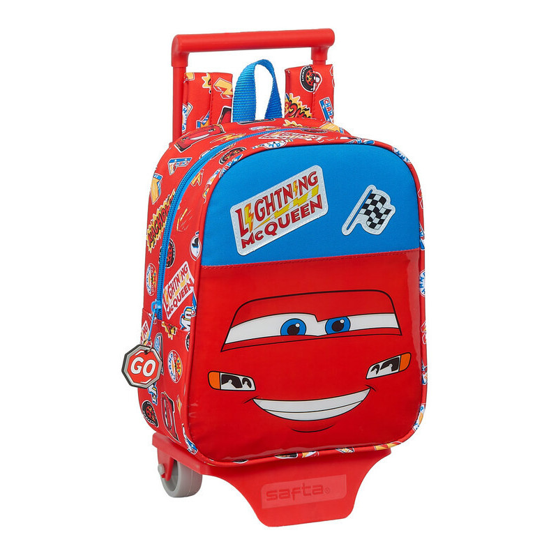 MOCHILA 232+CARRO 805 CARS "MC QUEEN" SAFTA21 ENERO 612111280 28*22