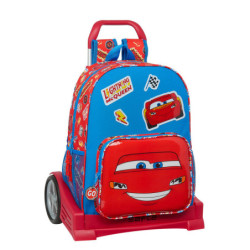 MOCHILA 180+CARRO EVOLUTION CARS "MC QUEEN" SAFTA21 ENERO 612111860 42*33