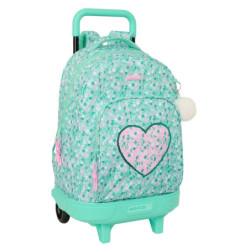 MOCHILA GDE. C/RUEDAS COMPACT EXTRAIBLE SAFTA "CUORE" SAFTA26 642528918 45X33 UNIDAD