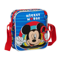BOLSITO BANDOLERA MICKEY MOUSE "ME TIME" SAFTA21 ENERO 612114222 18*16