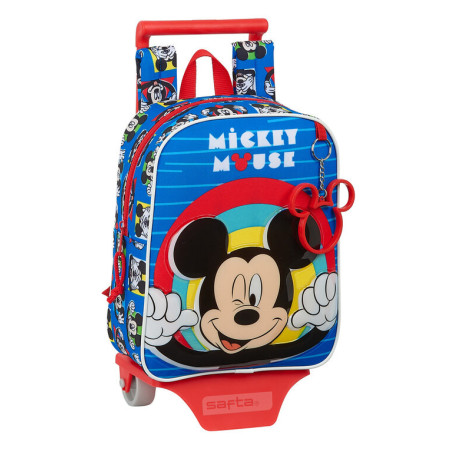 MOCHILA 232+CARRO 805 MICKEY MOUSE "ME TIME" SAFTA21 ENERO 612114280 28*22