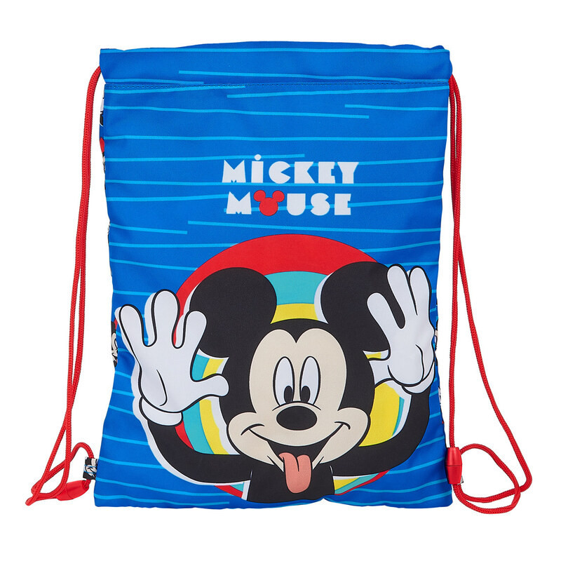 SACO PLANO JUNIOR MICKEY MOUSE "ME TIME" SAFTA21 ENERO 612114855 34*26